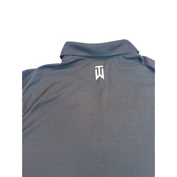 Nike University Of Houston Golf Polo Black Shirt Tiger Woods Size Large UH - Picture 9 of 9